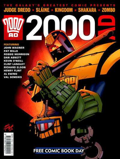 2000 AD Free Comic Book Day #1