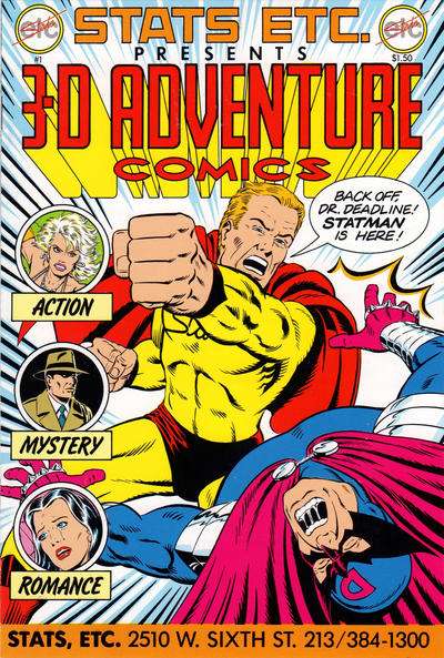 3-D Adventure Comics #1