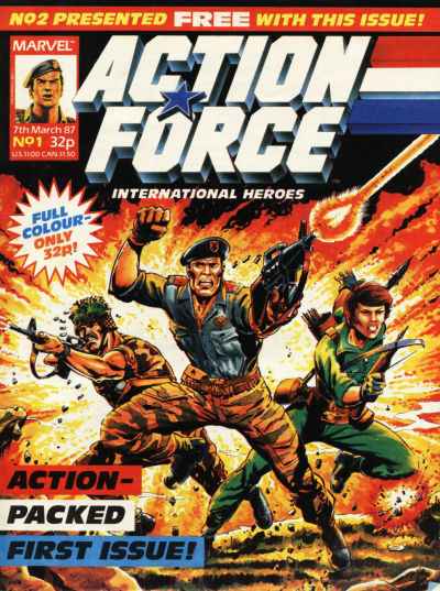 Action Force 1987 Marvel Series #1