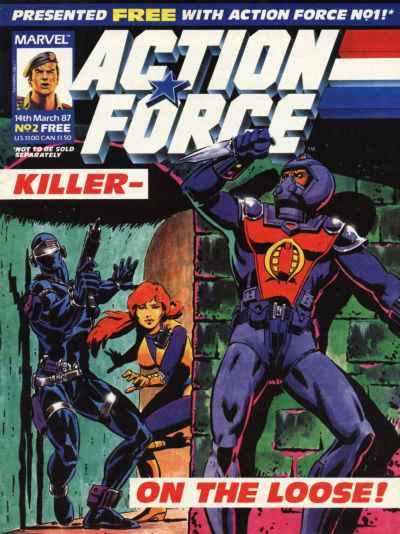 Action Force 1987 Marvel Series #2