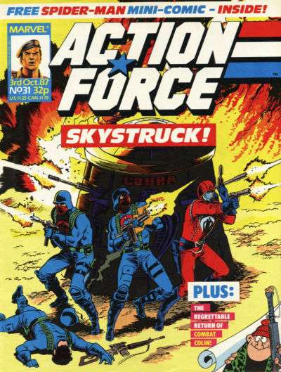 Action Force 1987 Marvel Series #31