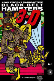 Adolescent Radioactive Black Belt Hamsters 1986 Series 3-D Edition #1
