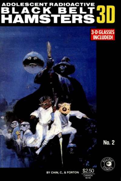 Adolescent Radioactive Black Belt Hamsters 1986 Series #2