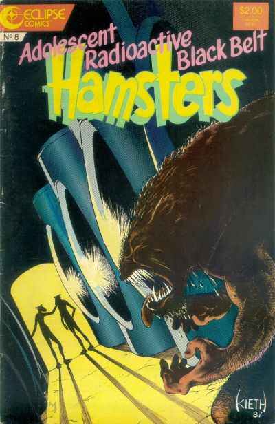 Adolescent Radioactive Black Belt Hamsters 1986 Series #8