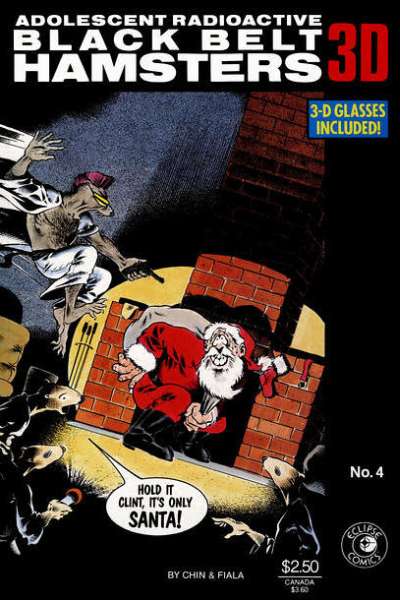 Adolescent Radioactive Black Belt Hamsters 1986 Series #4