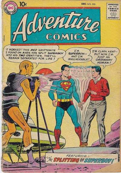 Adventure Comics 1938 Series #255
