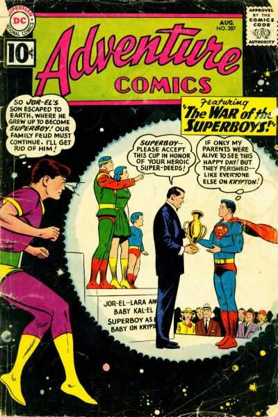 Adventure Comics 1938 Series #287