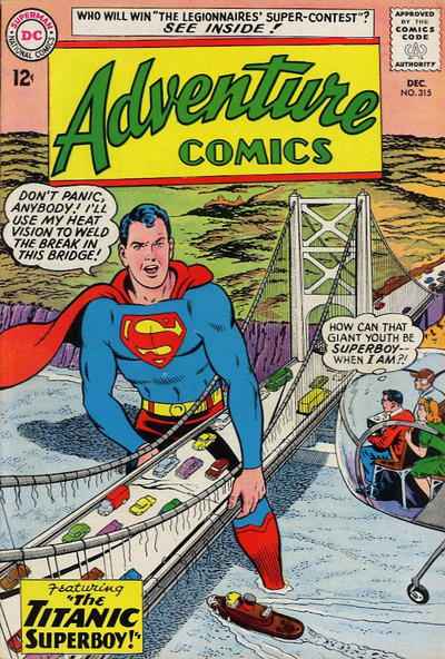 Adventure Comics 1938 Series #315