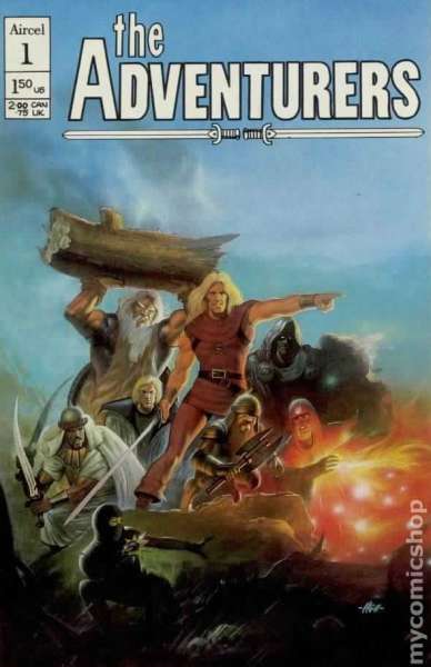 Adventurers 1986 Adventure Series #1