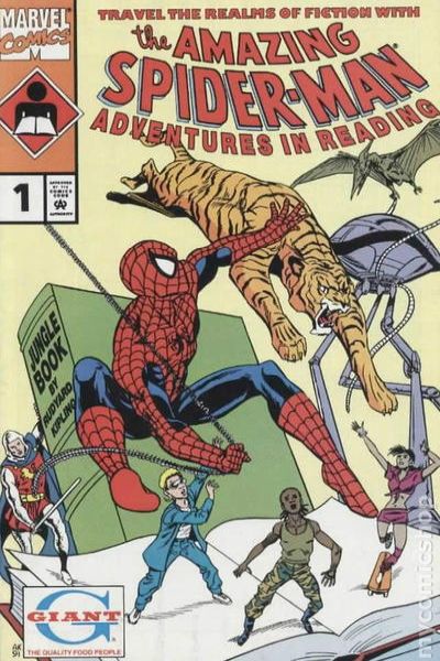 Adventures in Reading starring the Amazing Spider-Man Giant #1