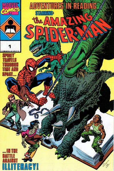 Adventures in Reading starring the Amazing Spider-Man Marvel Variant #1