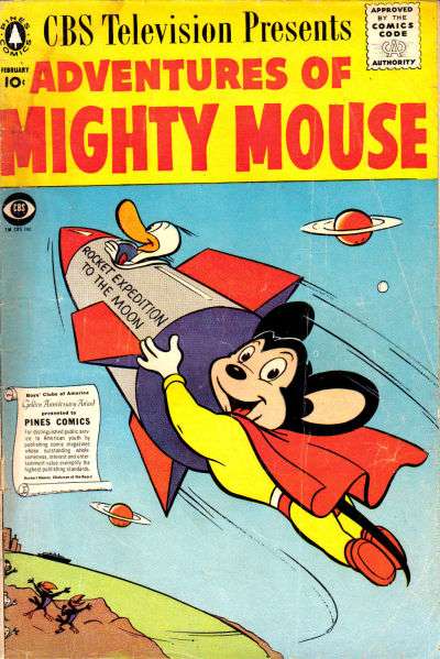 Adventures of Mighty Mouse Pines 1955 Series #132