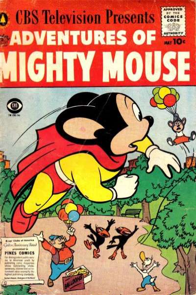 Adventures of Mighty Mouse Pines 1955 Series #133