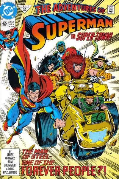 Adventures of Superman 1987 Series #495