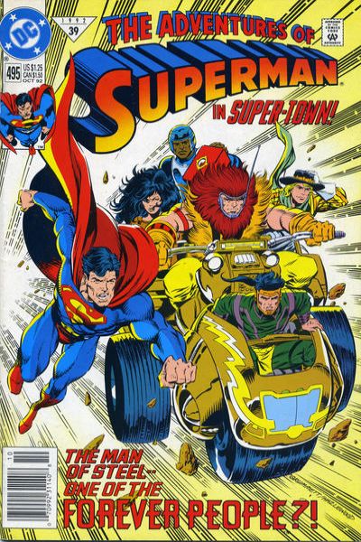Adventures of Superman 1987 Series #495
