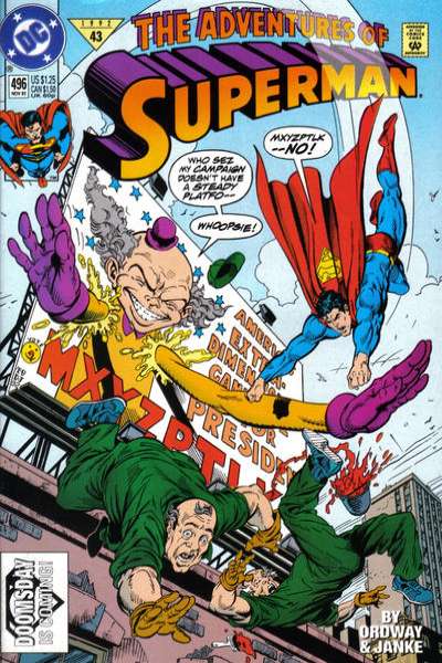 Adventures of Superman 1987 Series #496