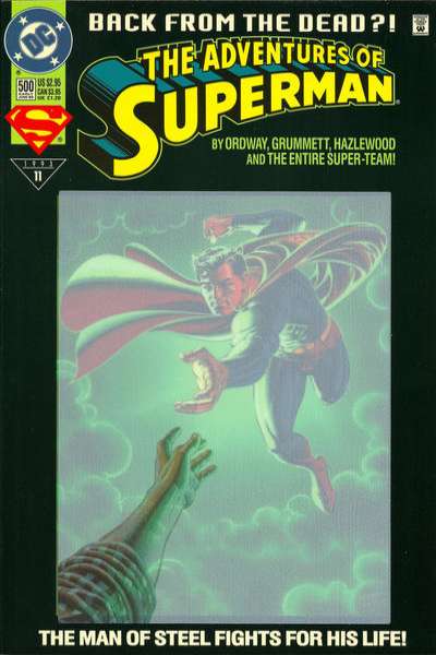 Adventures of Superman 1987 series #500 Collector's - bagged