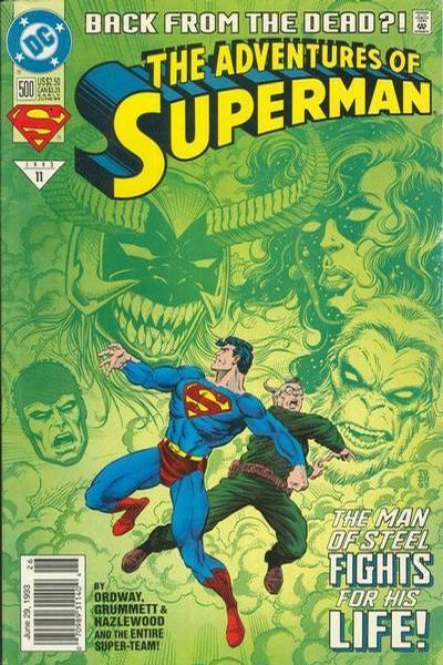 Adventures of Superman 1987 Series #500