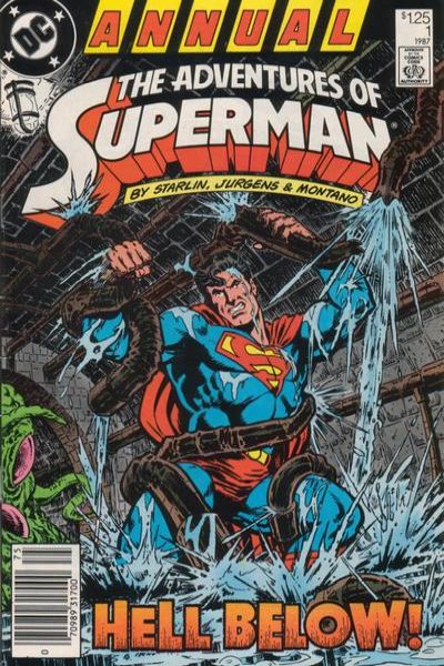 Adventures of Superman 1987 Series Annual #1