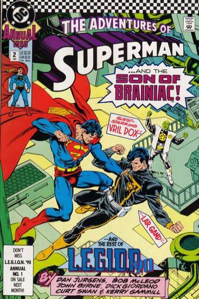 Adventures of Superman 1987 Series Annual #2
