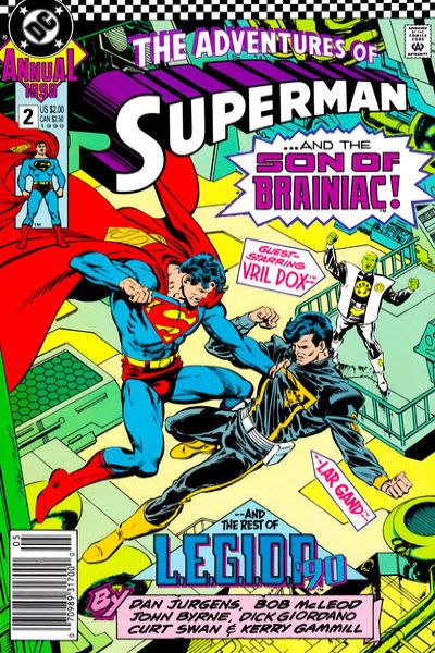 Adventures of Superman 1987 Series Annual #2