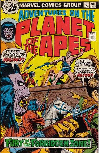 Adventures on the Planet of the Apes #5