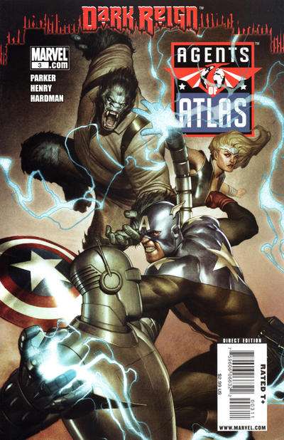 Agents of Atlas 2009 Series #3