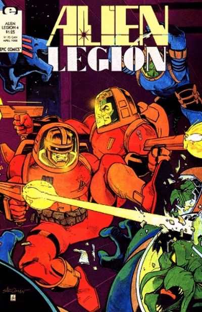 Alien Legion 1987 Series #4