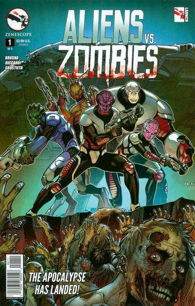 Aliens vs. Zombies #1