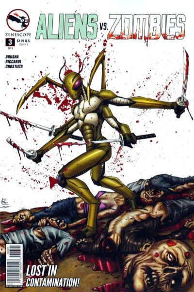 Aliens vs. Zombies #3