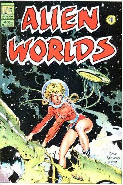 Alien Worlds 1982 Series #4