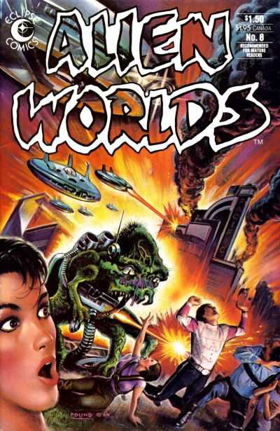 Alien Worlds 1982 Series #8