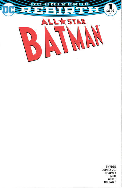 All Star Batman 2016 Series #1