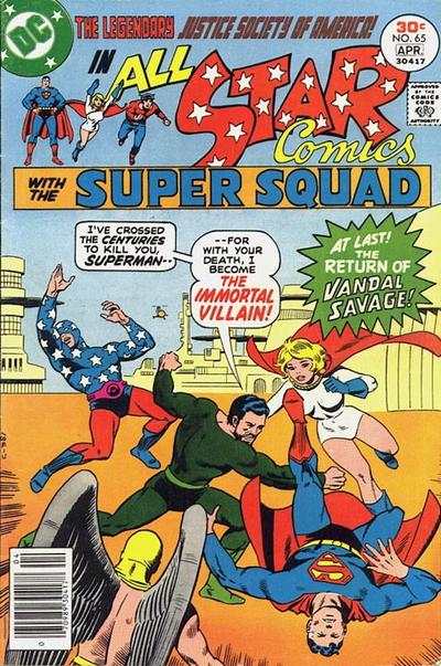 All Star Comics 1940 Series #65