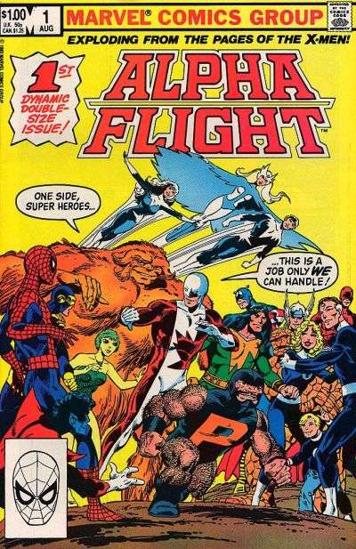 Alpha Flight 1983 Series #1