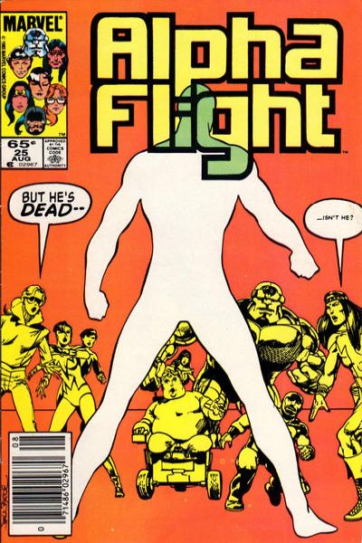 Alpha Flight 1983 Series #25