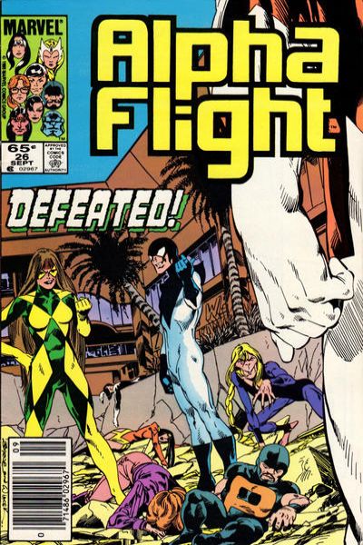Alpha Flight 1983 Series #26