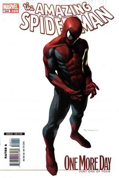 Amazing Spider-Man 2003 Series Djurdjevic Variant #544