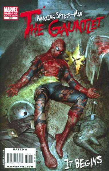 Amazing Spider-Man 2003 Series Gauntlet Variant #612