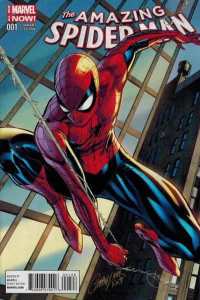 Amazing Spider-Man 2014 Series Campbell Connecting Cover #1