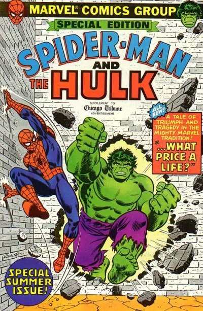 Amazing Spider-Man and the Incredible Hulk Supplement to the Chicago Tribune #1