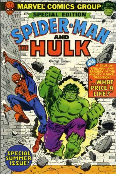 Amazing Spider-Man vs. The Hulk Supplement to the Chicago Tribune #1