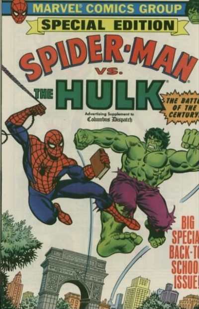 Amazing Spider-Man vs. The Hulk Supplement to the Columbus Dispatch #1