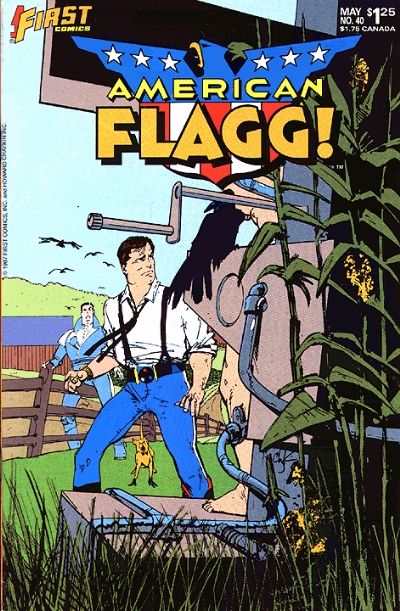 American Flagg! #40