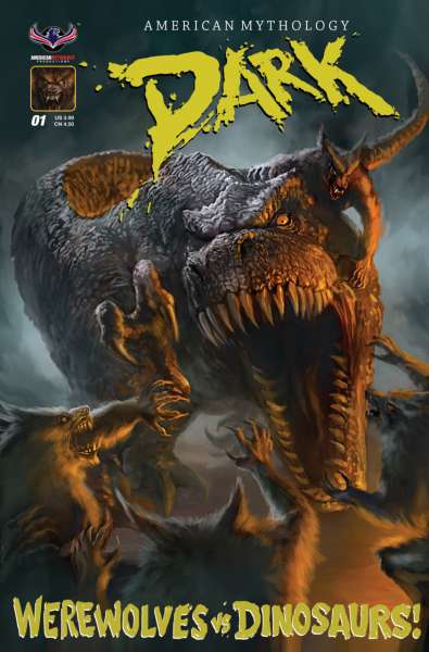 American Mythology Dark: Werewolves vs. Dinosaurs #1