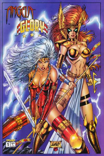 Angela/Glory: Rage of Angels Liefeld cover #1