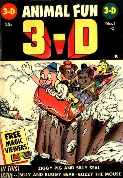 Animal Fun 3-D #1