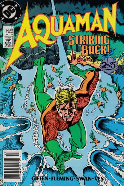 Aquaman 1989 Series #2