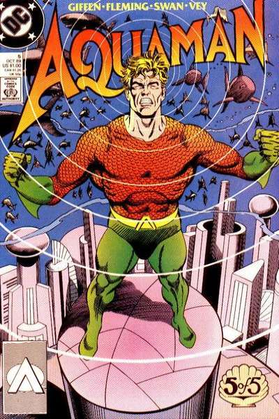 Aquaman 1989 Series #5