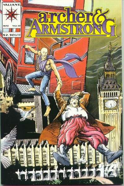 Archer & Armstrong 1992 Series #10